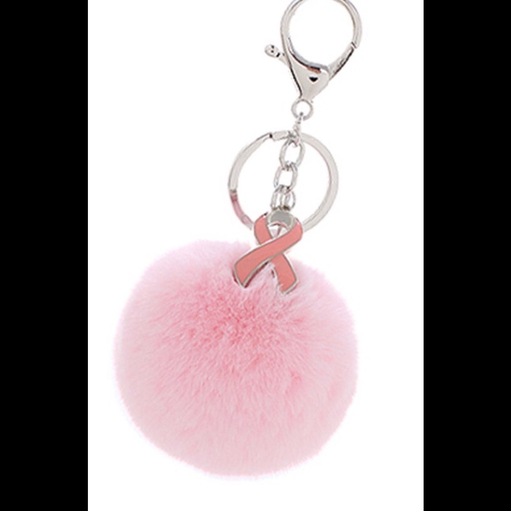 💗Breast cancer ribbon key ring 💗